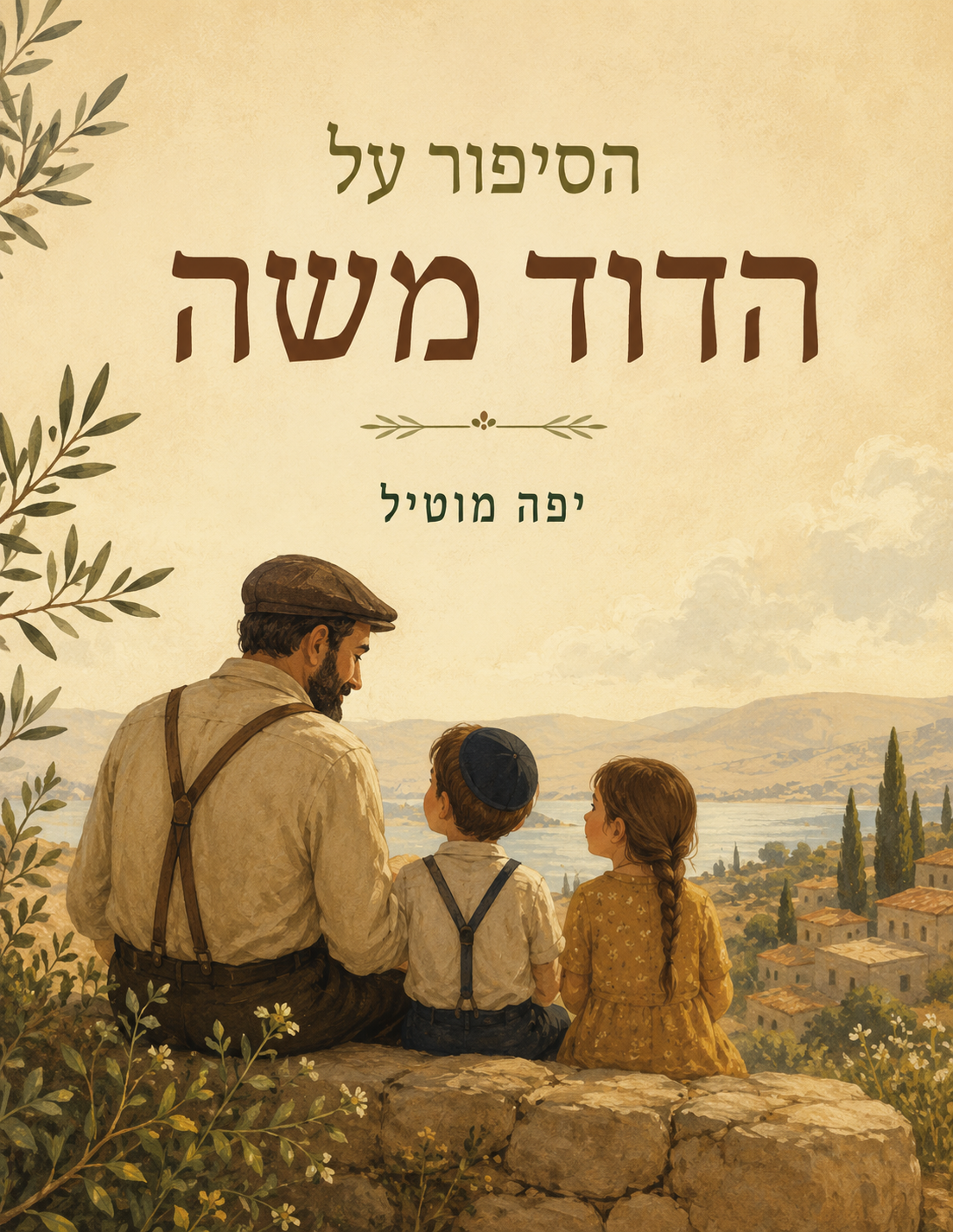 כריכת הסיפור על הדוד משה